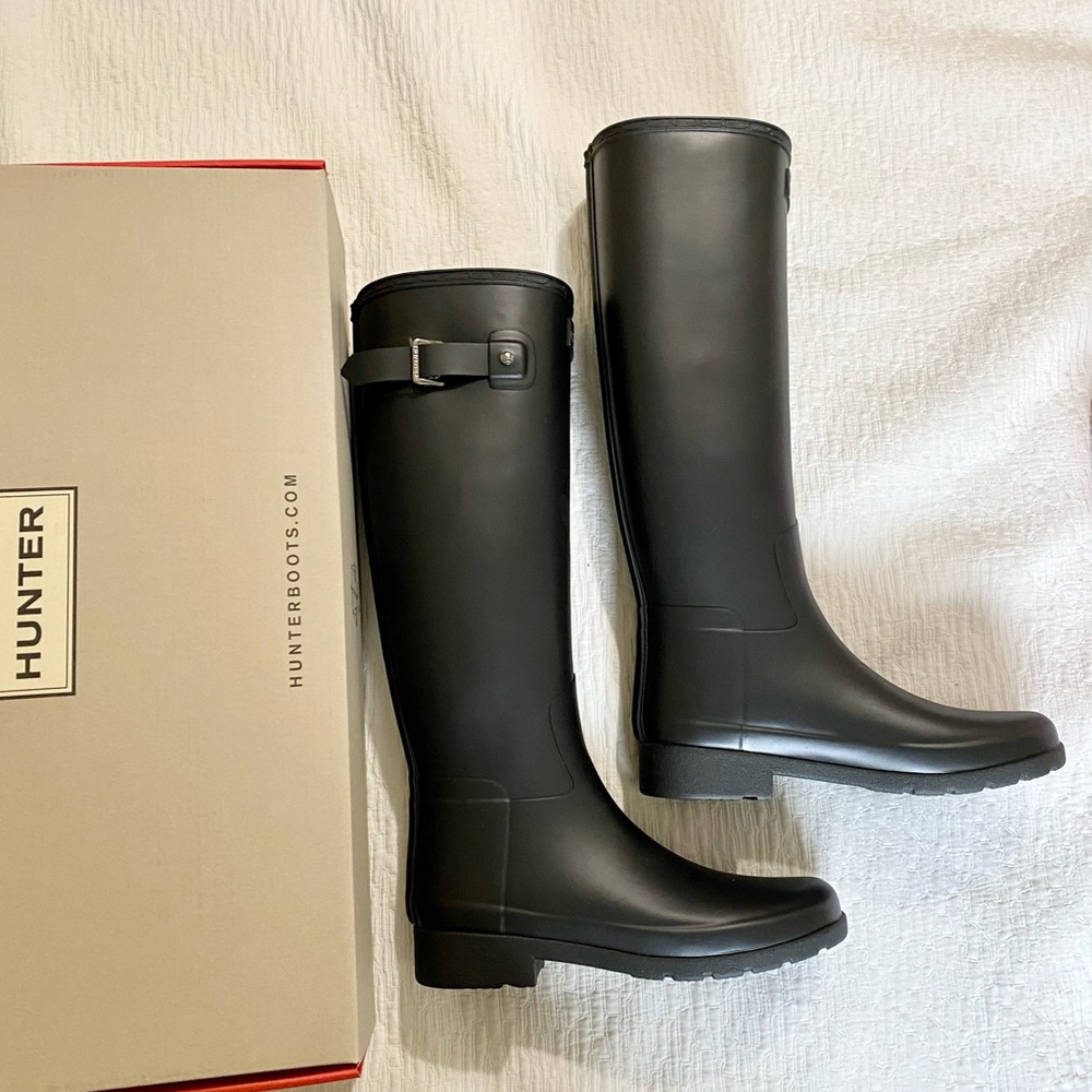 HUNTER ORIGINAL “ ORIGINAL REFINED” RAIN BOOTS